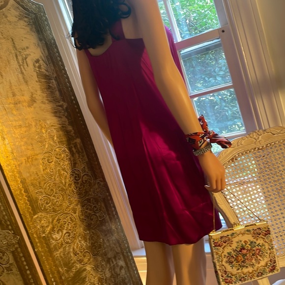 100% silk “Banana Republic “ vintage dress in SIZE M. - Picture 11 of 16